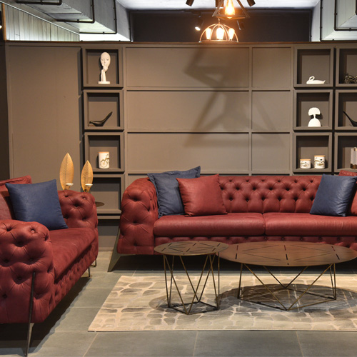 Marron Sofa Set